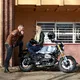 Dámske moto jeansy W-TEC Rafael - modrá