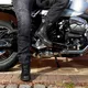 Pánske moto jeansy W-TEC Oliver - čierna