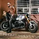 Pánske moto jeansy W-TEC Oliver - čierna