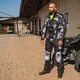 Pánska moto bunda W-TEC Troopa - Black Camo
