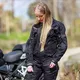 Dámska moto bunda W-TEC Progair Lady - 2. akosť - čierno-ružová