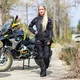 Dámska moto bunda W-TEC Progair Lady - 2. akosť - čierno-ružová