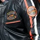Pánska kožená moto bunda W-TEC Sheawen Classic - čierna