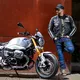 Pánske moto jeansy W-TEC Alfred CE - modrá