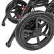Skladací elektrický karbónový invalidný vozík inSPORTline Feally • 16,2 kg • do 120kg • až 25km dojazd