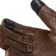 Moto rukavice W-TEC Inverner - 2.akosť - tmavo hnedá