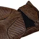 Moto rukavice W-TEC Inverner - 2.akosť - tmavo hnedá