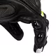 Moto rukavice W-TEC Evolation - čierno-bielo-fluo