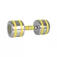 Chrómová činka inSPORTline Yellsteel 12 kg