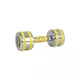 Chrómové činky inSPORTline Yellsteel 5-14 kg