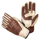 Kožené moto rukavice W-TEC Retro Gloves - hnedo-béžová - hnedo-béžová