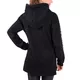 Dámska mikina inSPORTline Overhoodie - čierna