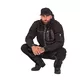 Pánska softshell moto bunda W-TEC Borozef - čierno-zelená