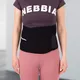 Neoprénový pás inSPORTline Waistpire s vreckom - čierna