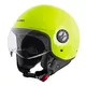Prilba na skúter W-TEC FS-701FY Fluo Yellow - fluo zelená - fluo zelená