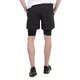 Pánske kraťasy 2v1 inSPORTline Closefit Short - čierna