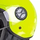 Prilba na skúter W-TEC FS-701FY Fluo Yellow - fluo zelená