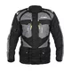 Pánska moto bunda W-TEC Burdys Evo - čierno-šedá - čierno-šedá