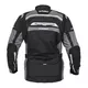 Pánska moto bunda W-TEC Burdys Evo - čierno-šedá