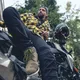 Moto topánky W-TEC Exetero Olive - 2. akosť - olivovo zelená