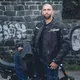 Pánska moto bunda W-TEC Progair - čierna-fluo