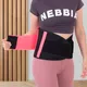 Neoprénový pás inSPORTline Waistrim - ružová