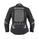 Moto bunda W-TEC Aircross - čierno-zlatá