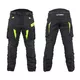 Moto nohavice W-TEC Aircross - čierna-fluo žltá - čierna-fluo žltá