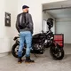 Pánske moto jeansy W-TEC Grandus EVO - 2. akosť - modrá