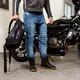 Pánske moto jeansy W-TEC Grandus EVO - 2. akosť - modrá