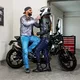 Moto prilba W-TEC Integra Graphic - Black-Green