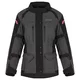Dámska moto bunda W-TEC Barbata - čierno-šedo-ružová