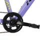 Juniorsky dievčenský bicykel Kross LEA JR 2.0 24" - model 2025 - ružová / fialová / lesk