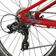 Juniorský bicykel Kross LEVEL JR 1.0 24" Gen 007 - červená / marinový / lesk