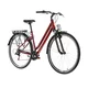 Mestský bicykel Kross Sentio 1.0 28" - model 2025 - grafitová / šedá / lesk - rubín / šedá / lesk