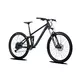 Celoodpružený bicykel Ghost Kato FS Essential 27.5" 9.0 - Black/Green Matt