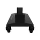 Stojan s kolieskami pre infračervený LED panel inSPORTline Lustar - čierna