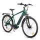 Trekingový elektrobicykel Lamassu Allanton 27,5" 374Wh • dojazd až 80 km - modrá - zelená