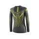 Dámske funkčné tričko Brubeck Dry s dlhým rukávom LS1736W - Grey/Lime