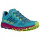 Dámske bežecké topánky La Sportiva Helios III Woman - Topaz/Red Plum
