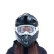 Motokrosové okuliare RedBull Spect Strive Panovision, biele matné, plexi číre