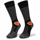 Motorkárske ponožky Comodo MTB2 - Black Orange - Black Orange