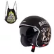 Moto prilba W-TEC Black Heart V537 - Melisa, čierna lesk - Melisa, čierna lesk