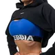 Crop mikina s kapucňou Nebbia GYM TIME 259 - light purple