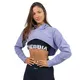 Crop mikina s kapucňou Nebbia GYM TIME 259 - light purple - light purple