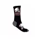 Ponožky BLACK HEART Cap Skull Socks - bielo-čierno-červená - šedo-čierna