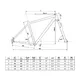 Pánsky crossový bicykel KELLYS CLIFF 90 28" - model 2025 - Thunderstorm Blue