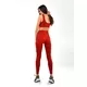 Dámske legíny Boco Wear Red Plain Push Up - červená