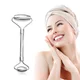 Masážna kovová súprava Face roller a Gua Sha inSPORTline Comesta Set