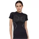 Dámske funkčné tričko Brubeck Dry s krátkym rukávom SS1465W - Black/Graphite